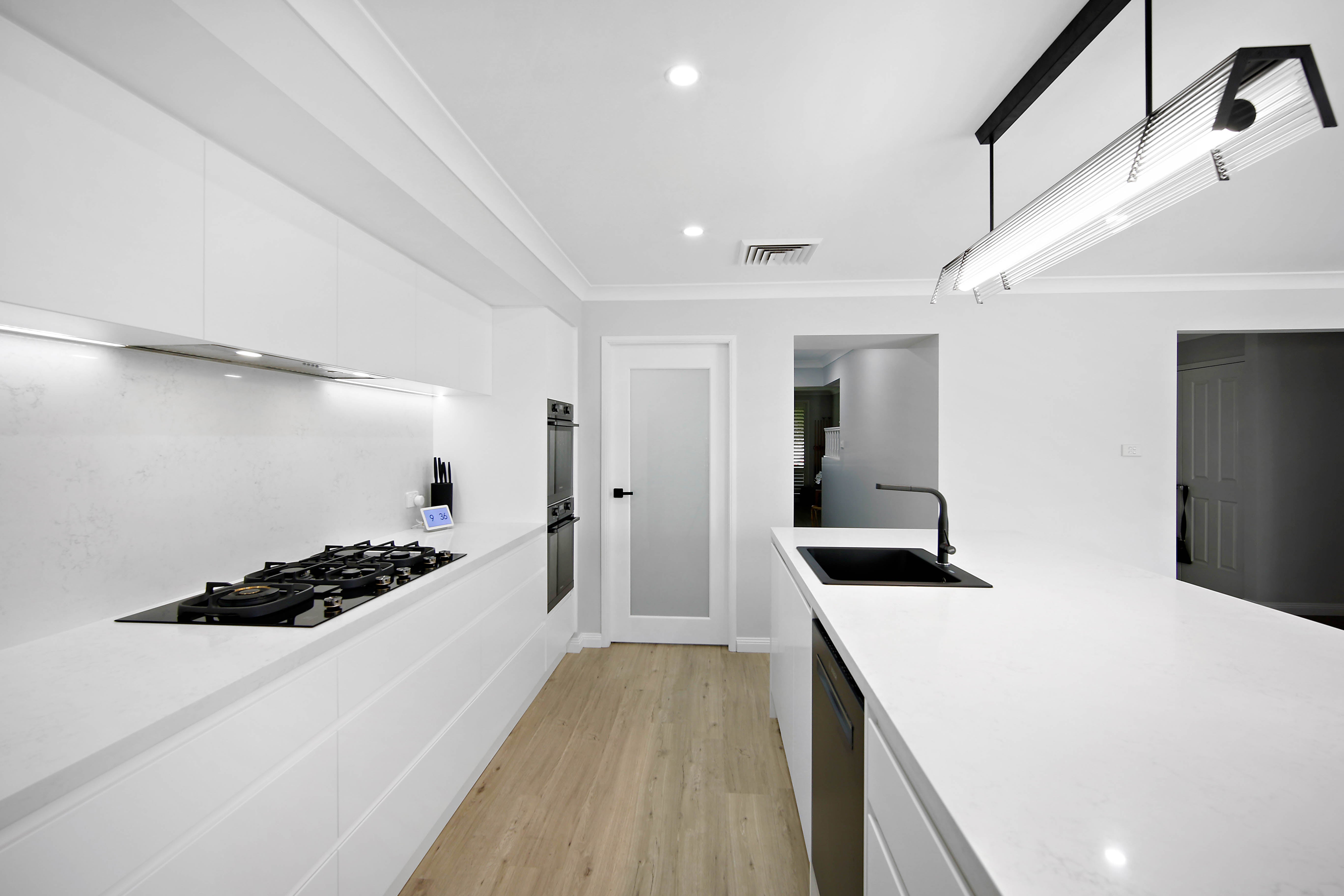 Kitchen White and Black