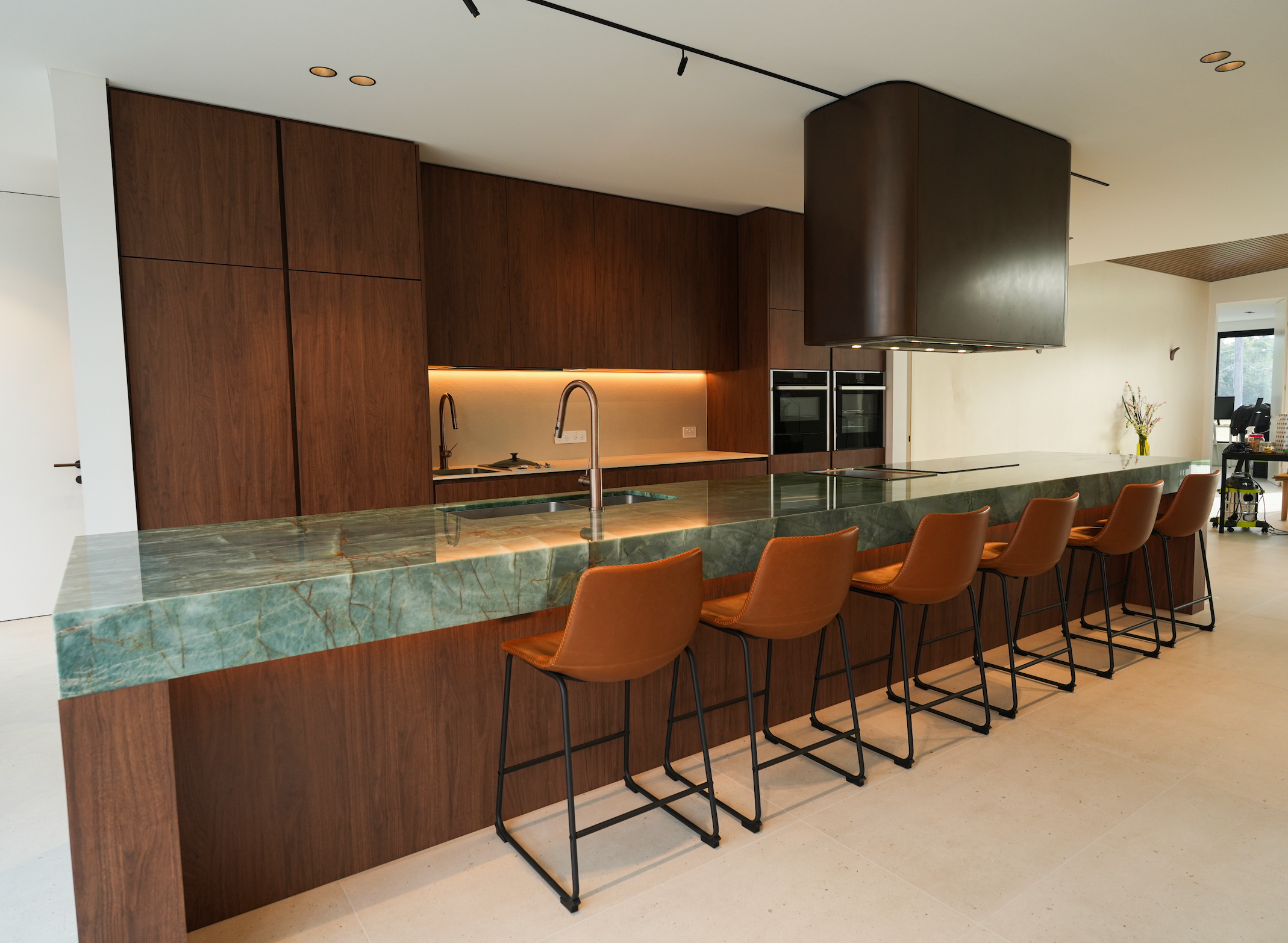 Green Marble Kitchen Overall