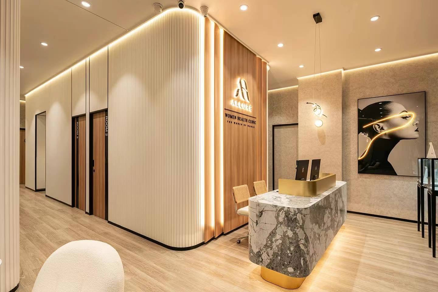 Beauty Clinic Shop Fitting